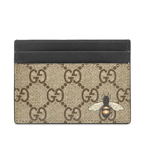 gucci bee card holder|gucci blooms card holder.